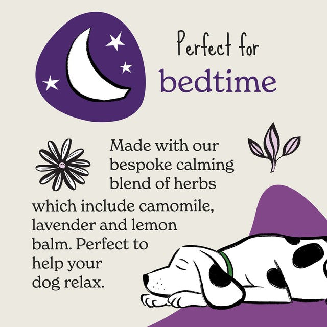 Forthglade calming natural grain-free soft bite dog treats 90g - British product