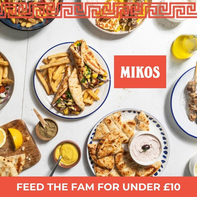 MIKOS Greek Gyros Seasoning packet, UK version