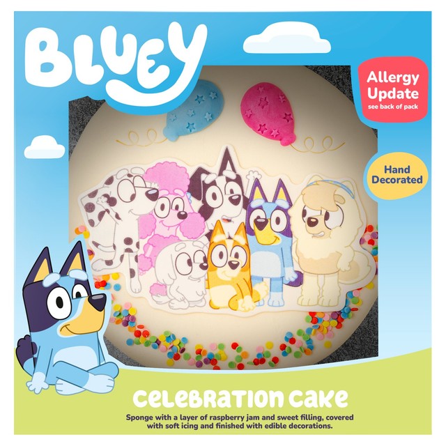 Finsbury Food Group Bluey celebration cake 859g - British product