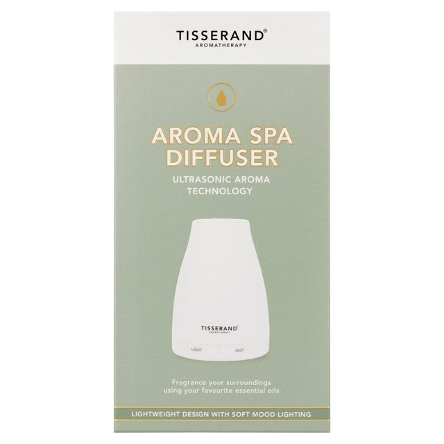 Tisserand Aroma Spa Ultrasonic Diffuser with mood lighting (British brand)