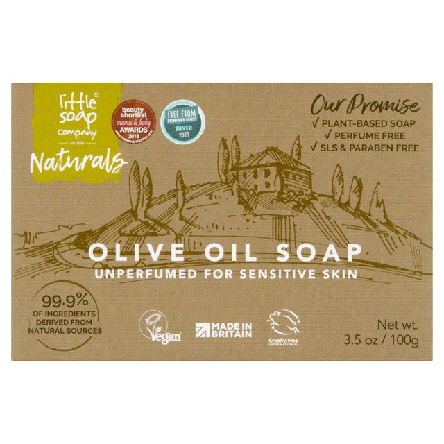 Little Soap Company olive oil bar soap 100g, UK version