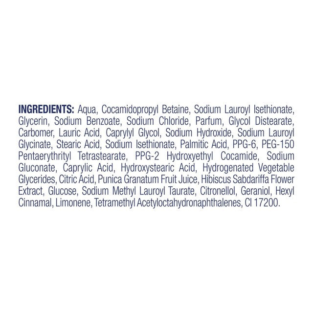 Dove pomegranate and hibiscus body wash - British product