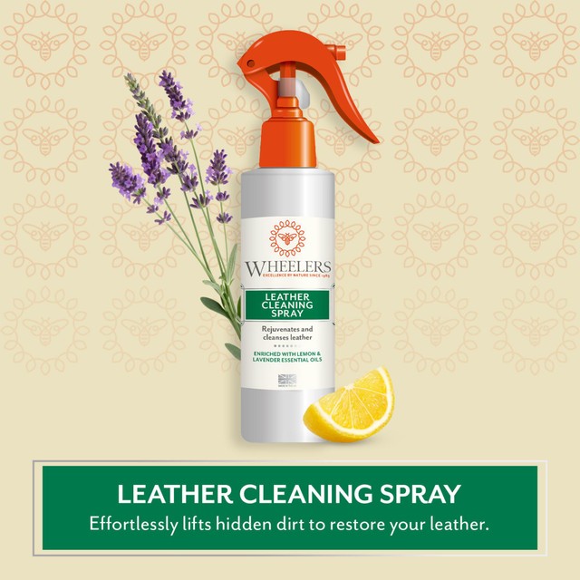 Wheelers Leather Cleaning Spray 300ml (British brand)