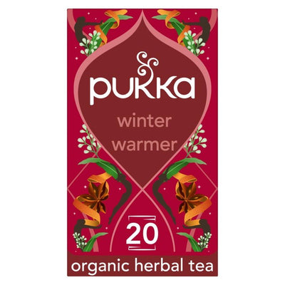مزيج شاي الأعشاب الشتوي الدافئ Pukka Herbs 20 كيس شاي من M&S - اشترِ عبر الإنترنت من McGrocer