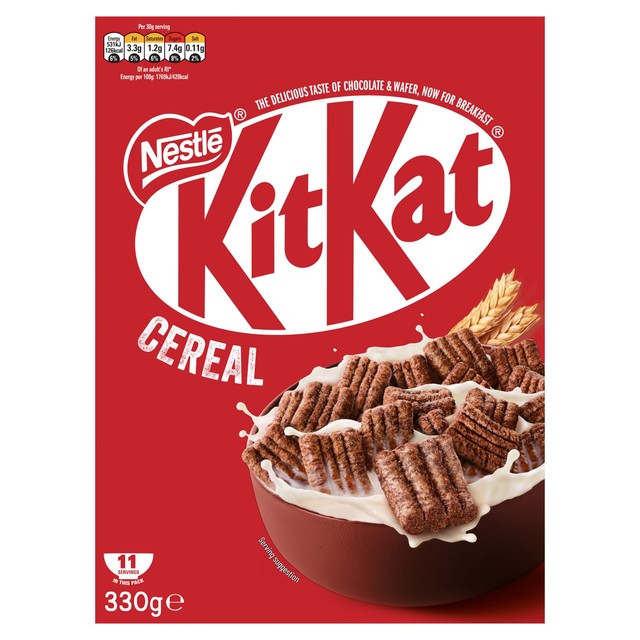 KitKat Milchschokolade Müsli 330g, UK-Version