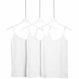 M&S white strappy vests size 12 pack of 3, imported from the UK