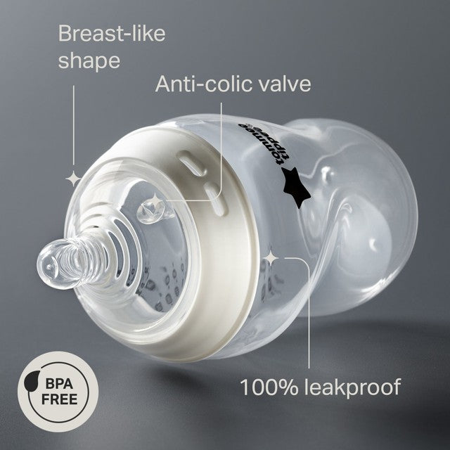 Tommee Tippee Anti-Colic Baby Bottles 150ml 3 pack (British brand)