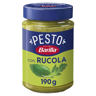 M&S Barilla Pesto with Basil and Rocket Pesto Sauce 190g- Buy online at McGrocer