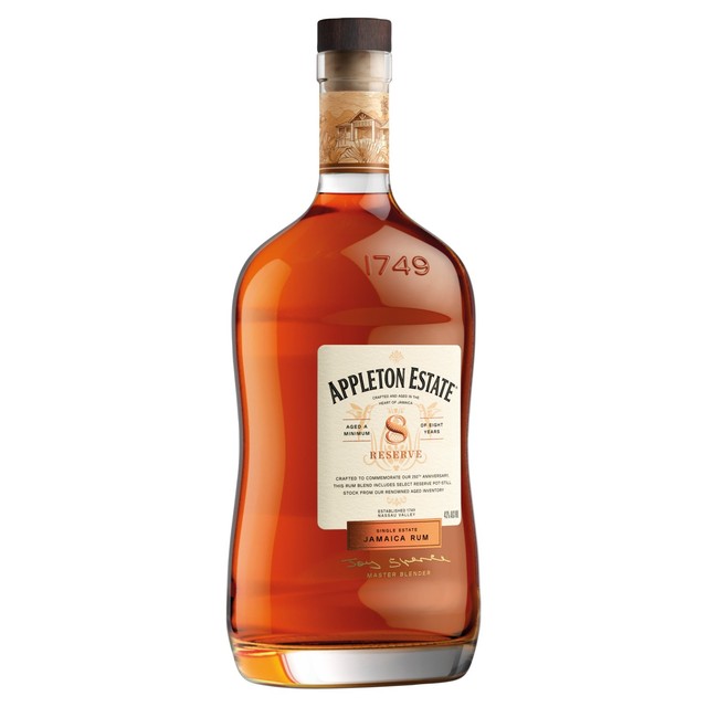 Appleton Estate Jamaica rum 8 Year Old Reserve 70cl - British product