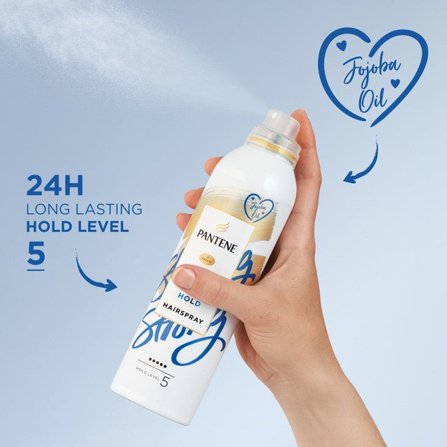 Pantene Ultra Strong Hairspray 250ml, imported from the UK