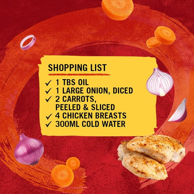 Schwartz chicken casserole recipe mix 36g (British brand)