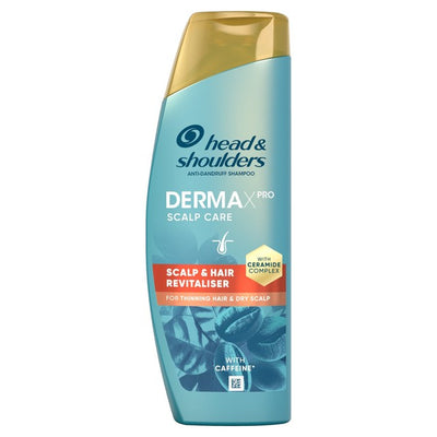 M&S Head & Shoulders Derma X Pro Revitalise Anti-Dandruff Shampoo 300ml- Buy online at McGrocer
