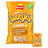 Wotsits Cheese Toastie chickpea crisps multipack 6 x 16g (British brand)
