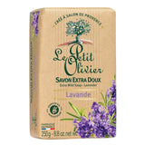 Le Petit Olivier extra mild lavender soap bar 250g, UK version