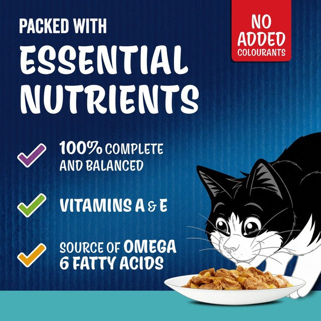 Felix cat food Ocean Feasts 12x85g - British product
