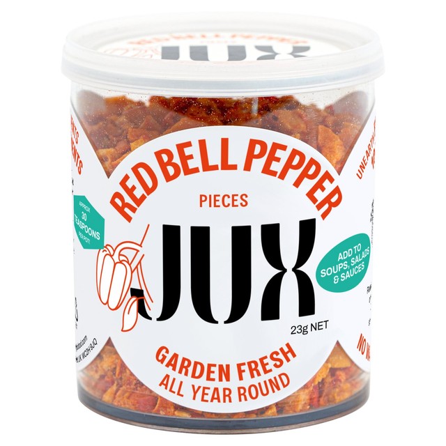 JUX red bell pepper pieces 25g, UK version