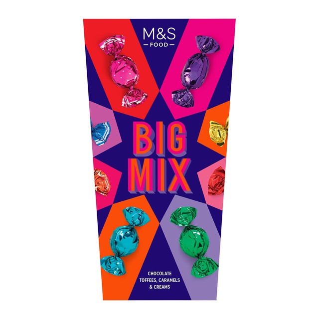 M&S Big Mix assorted chocolates and toffees 650g, imported from the UK