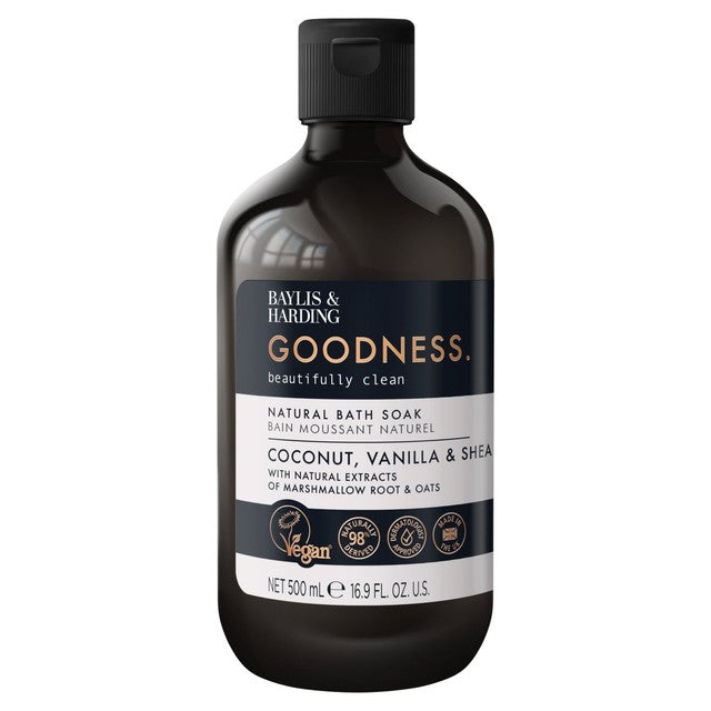 Baylis & Harding bath soak coconut vanilla shea, imported from the UK