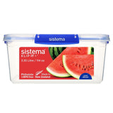 Sistema Klip It rectangular storage container 3.35L (British brand)