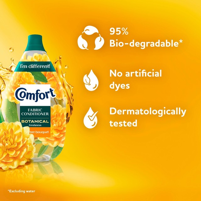 Comfort fabric conditioner Summer Bouquet 64 washes - British product