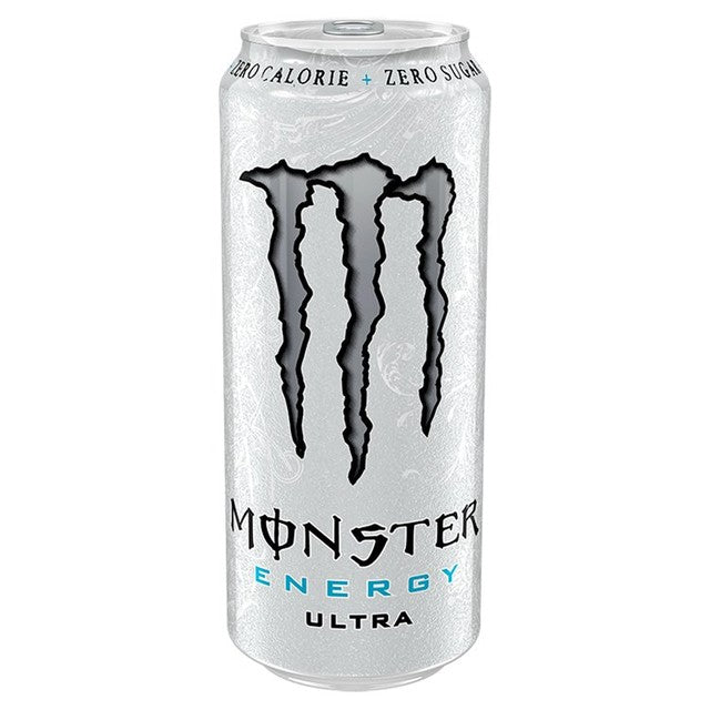 Monster Ultra Zero Sugar energy drink 9 x 500ml, imported from the UK