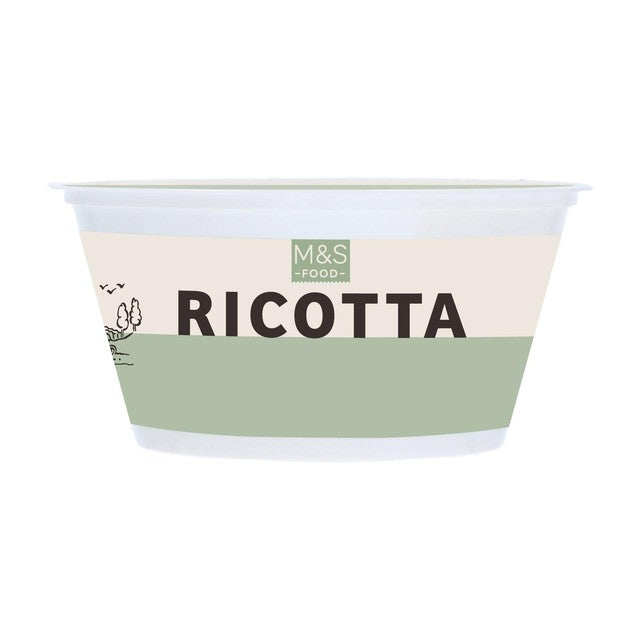 M&S ricotta whey cheese 250g, imported from the UK