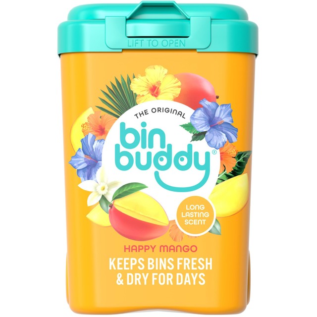 Bin Buddy Happy Mango bin deodoriser 450g - British product