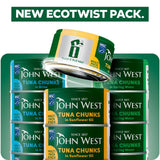 John West tuna chunks in sunflower oil 4 x 125g, UK version
