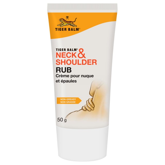 Tiger Balm neck and shoulder rub 50g (British brand)
