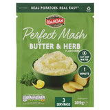 Idahoan Butter & Herb Instant Mashed Potatoes 109g, UK version