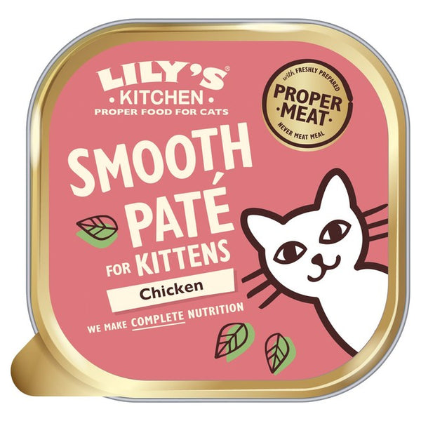 Lily's Kitchen Chicken Pate Kitten Cat Food 85g