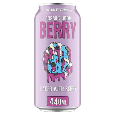 M&S Beavertown Cosmic Drop Berry Fruity Lager 440ml- Buy online at McGrocer