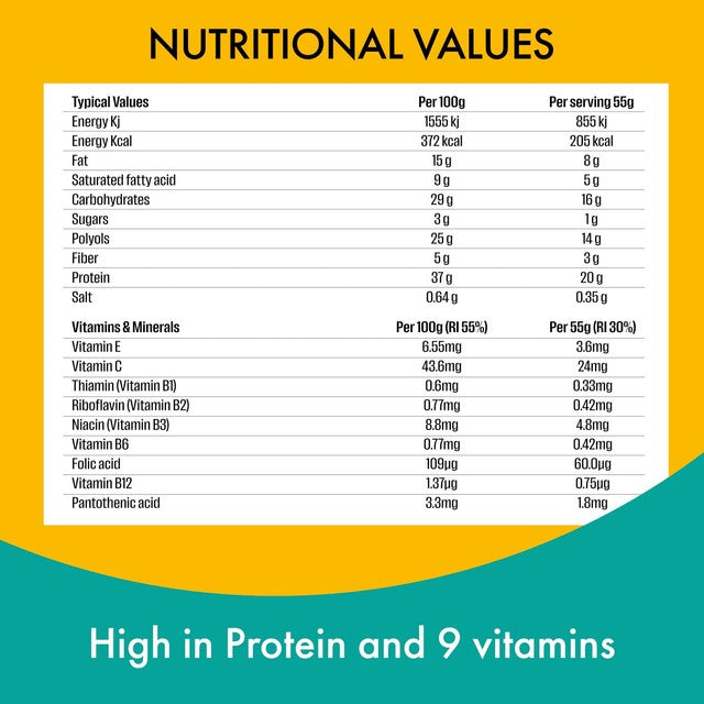 Fulfil Chocolate Salted Caramel protein bar 55g - British product