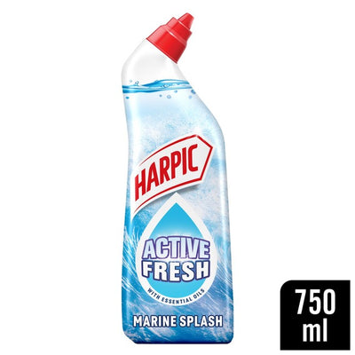 M&S Harpic Active Fresh Marine Toilet Cleaning Gel 750ml- Buy online at McGrocer