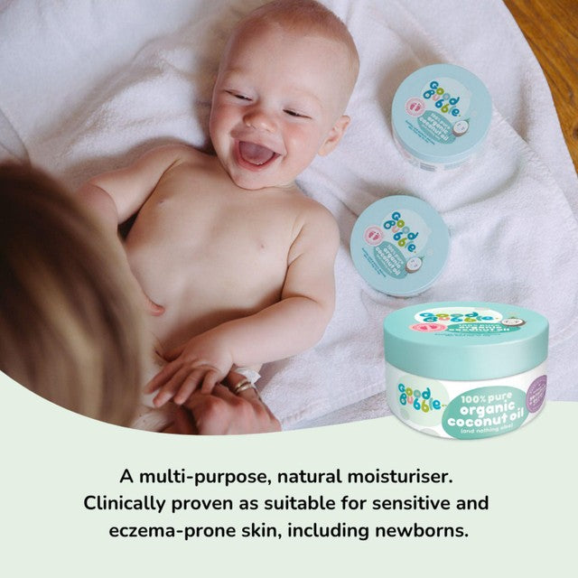 Good Bubble organic coconut oil for babies 185g, UK version