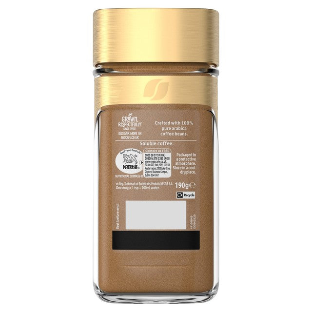 Nescafe Gold Espresso instant coffee 190g, imported from the UK