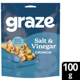 Graze salt and vinegar crunch snack 100g, UK version