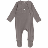 M&S Girl Striped Sleepsuits Newborn Grey, imported from the UK