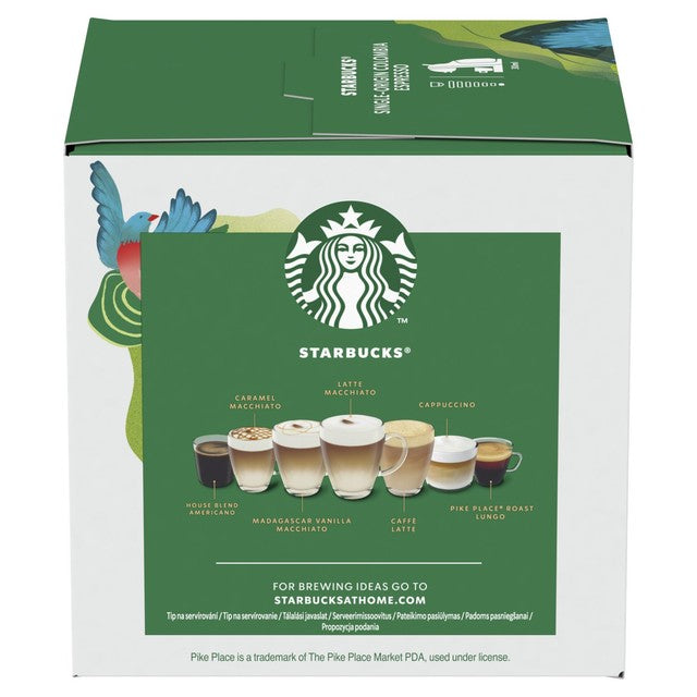 Starbucks Single Origin Colombia Coffee Pods 12 Count (British brand)