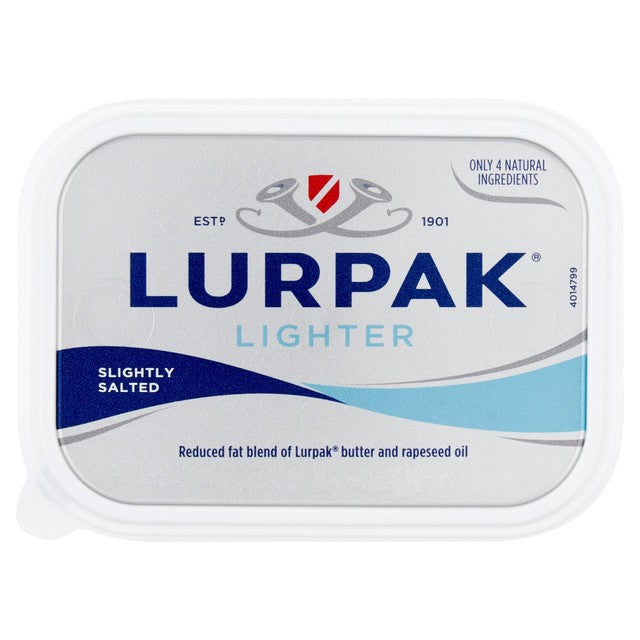Lurpak lighter slightly salted spreadable butter 250g, UK version