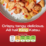 GSN Breaded Chicken Katsu Protein Curry frozen meal 350g - British product