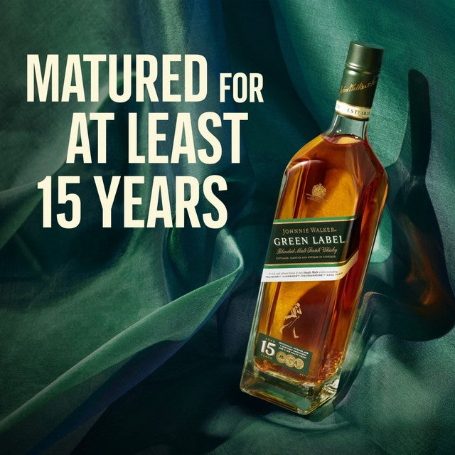 Johnnie Walker Green Label blended Scotch whisky 70cl, UK version