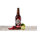 Cranes cranberry and lime cider 500ml - British product