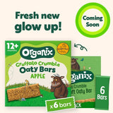 Organix Gruffalo Crumble Apple Soft Oaty Bars 6x23g, imported from the UK