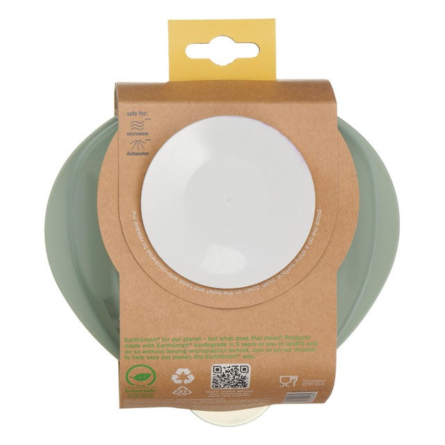 Vital Baby Nourish Power Suction Bowl natural moss (British brand)