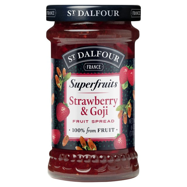 St Dalfour strawberry and goji fruit spread 170g (British brand)