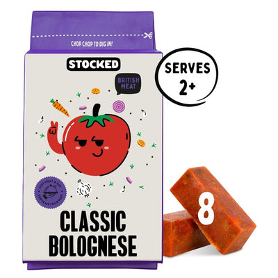 STOCKED Klassische Bolognese Pastasauce Tiefkühlkost 536g