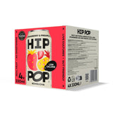 Hip Pop strawberry and pineapple kombucha 4 x 330ml, UK version