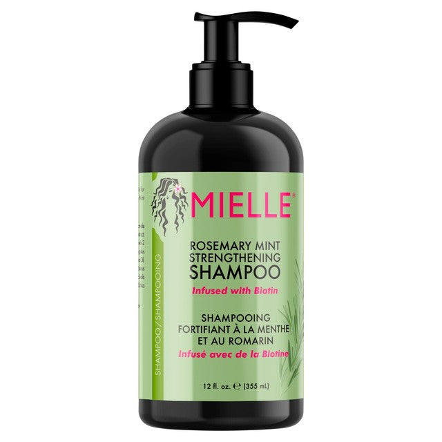 Mielle Rosemary Mint Strengthening Shampoo 355ml, imported from the UK