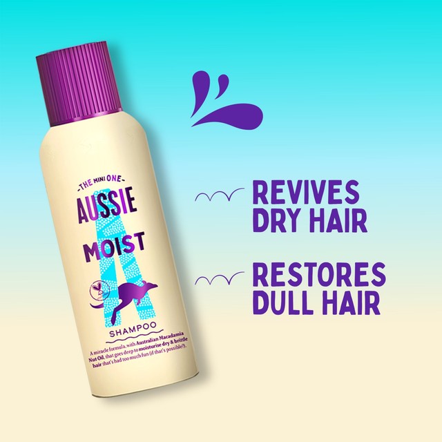 Aussie Miracle Moist Travel Shampoo 100ml - British product